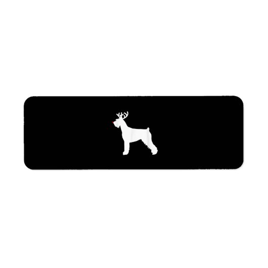 Riesenschnauzer-Rentierhund (Vorne)