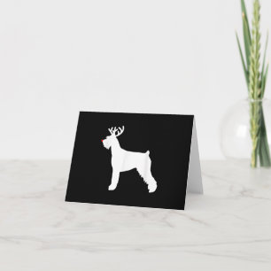 Riesenschnauzer-Rentierhund