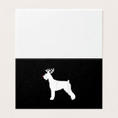 Riesenschnauzer-Rentierhund (Außenseite Aufgefaltet)