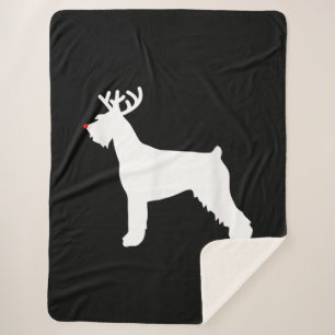 Riesenschnauzer-Rentierhund Sherpadecke