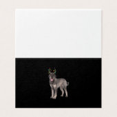 Riesenschnauzer-Rentierschweiß (Außenseite Aufgefaltet)