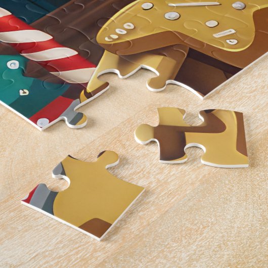 Riesenschnauzer Urlaubbuchen: Weihnachten Puzzle (Seite)