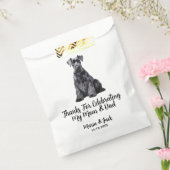 Riesenschnauzer Vollfarbenprägung Geschenktütchen (Versiegelt)