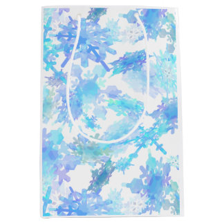 Riesenschneeflockenpapier Mittlere Geschenktüte