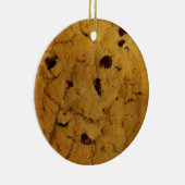 Riesenschokolade Chip Cookie Keramik Ornament (Rechts)