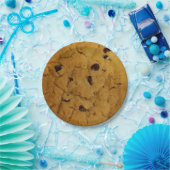 Riesenschokolade Chip Cookie Pappteller (Party)