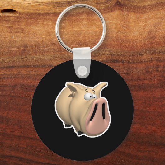 Riesenschwein Schlüsselanhänger (Vorderseite)