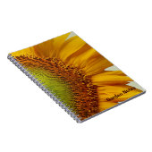 Riesensonnenblume Spiralband-Notebook Notizblock (Rechte Seite)