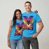 Riesenspinne in einer surrealen Wüste T-Shirt (Unisex)
