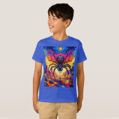 Riesenspinne in einer surrealen Wüste T-Shirt (Vorne ganz)