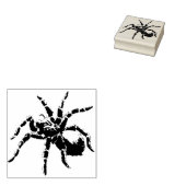 Riesenspinne Silhouette Art Briefmarke Gummistempel (Stempel)