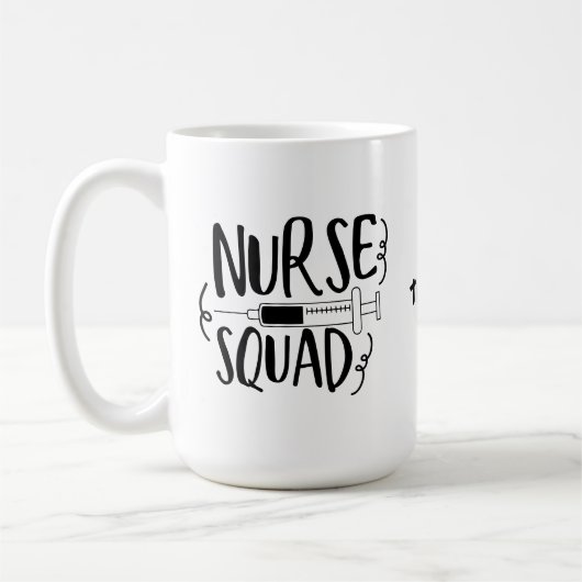 Riesensymphe | Funny Nurse Kaffeetasse (Links)