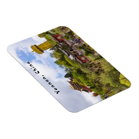 Riesentibeterrad in Shangri-la-Yunnan Magnet (Rechte Seite)