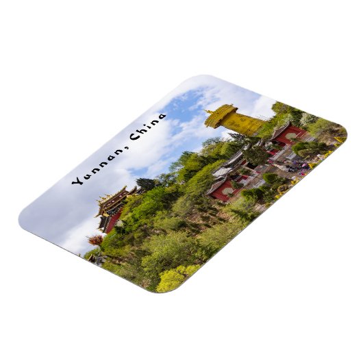 Riesentibeterrad in Shangri-la-Yunnan Magnet (Linke Seite)