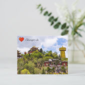 Riesentibeterrad in Shangri-la - Yunnan Postkarte (Stehend Vorderseite)