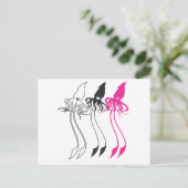 RiesenTintenfisch Postkarte (Stehend Vorderseite)