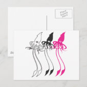 RiesenTintenfisch Postkarte (Vorne/Hinten)