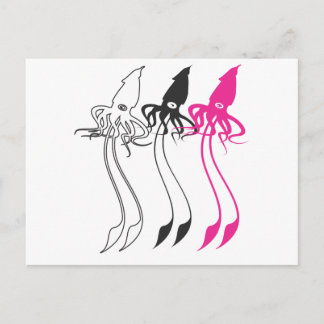 RiesenTintenfisch Postkarte