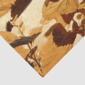 RiesenVintage Sonnenblumen Sepia Seidenpapier (Detail)