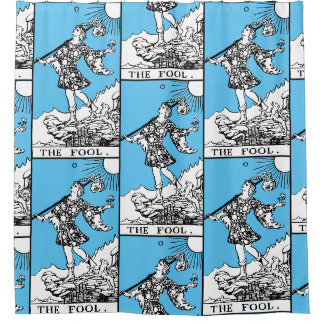 Riesenwaite Tarot Major Arcana Der Narr Duschvorhang