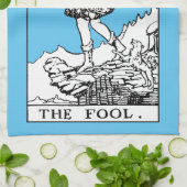 Riesenwaite Tarot Major Arcana Der Narr Geschirrtuch (Gefaltet)