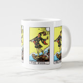 Riesenwaite Tarot Major Arcana Der Narr Jumbo-Tasse (Vorderseite Rechts)