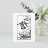 Riesenwaite Tarot Major Arcana Der Narr Postkarte (Stehend Vorderseite)