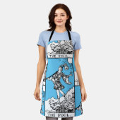 Riesenwaite Tarot Major Arcana Der Narr Schürze (Getragen)