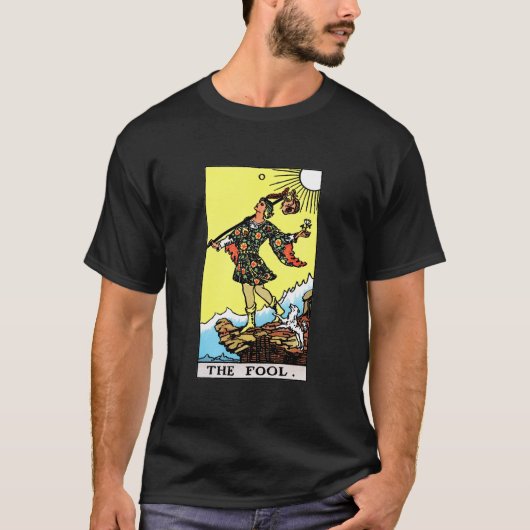 Riesenwaite Tarot Major Arcana Der Narr T-Shirt (Vorderseite)