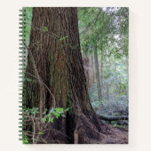 Riesenwald Conifer Tree Notizblock (Vorderseite)