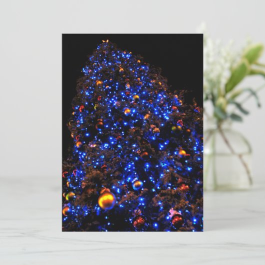 Riesenweihe Feiertagskarte (Stehend Vorderseite)