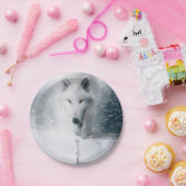 Riesenwolf Pappteller (Party)