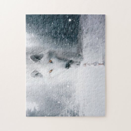 Riesenwolf Puzzle (Vertikal)