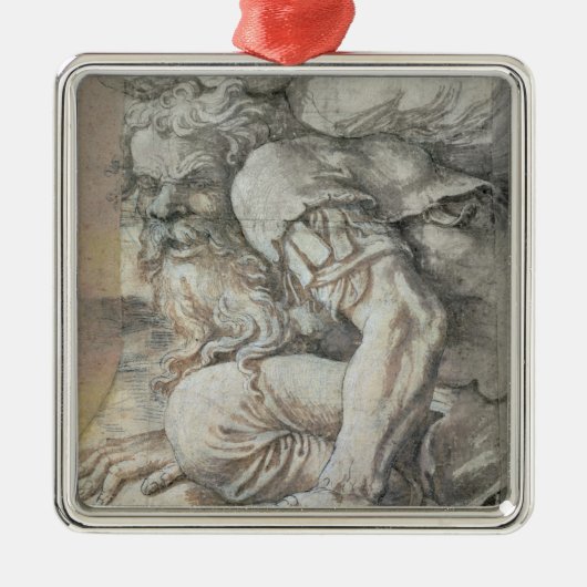 Riesig Ornament Aus Metall (Vorne)