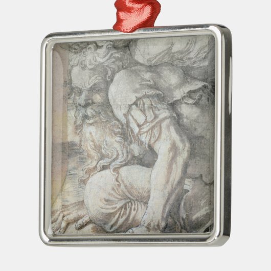 Riesig Ornament Aus Metall (Links)