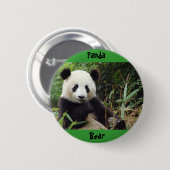 riesig-Panda-China-groß (1), Panda, Bär Button (Vorne & Hinten)