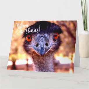 Riesige australische Weihnachtskarte EMU Karte