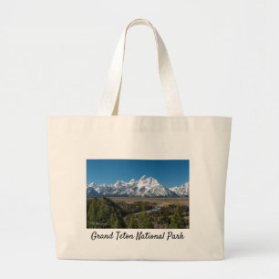 Riesige BergTasche großartiger Teton Nationalpark Jumbo Stoffbeutel