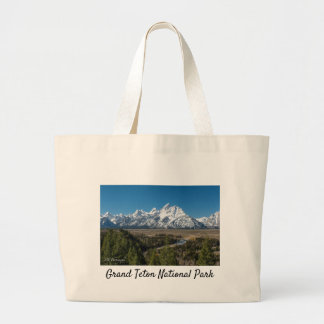 Riesige BergTasche großartiger Teton Nationalpark Jumbo Stoffbeutel