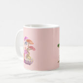 Riesige Bonsaïs, Zen-Mädchen Kaffeetasse (Vorderseite Links)