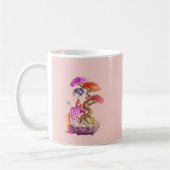 Riesige Bonsaïs, Zen-Mädchen Kaffeetasse (Links)