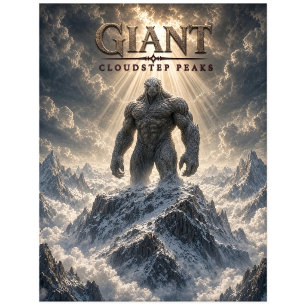 Riesige Cloudstep-Gipfel Dark Cinema Postkarte