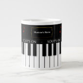 RIESIGE DIE SUPPEN-TASSE DES MUSIKERS - Jumbo-Tasse (Vorderseite)