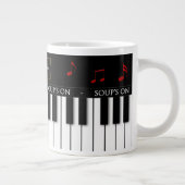 RIESIGE DIE SUPPEN-TASSE DES MUSIKERS - Jumbo-Tasse (Rechts)