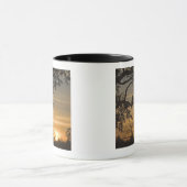 Riesige Eagle-Eulen (Bubo lacteus) silhouettiert Tasse (Zentrum)
