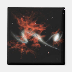 Riesige galaktische Kleckse Magnet