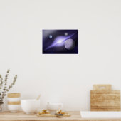 Riesige Galaxie. Deep Space Harmony Poster (Küche)