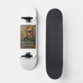 Riesige Giant Deckz Art Dolph Skateboard (Vorderseite)