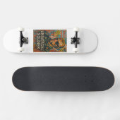 Riesige Giant Deckz Art Dolph Skateboard (Horizontal)
