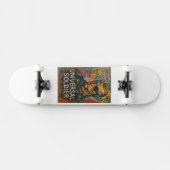 Riesige Giant Deckz Art Dolph Skateboard (Horizontal)